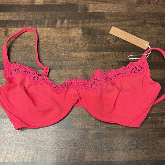 NWT Skims Fits Everybody Unlined Lace Bra - Picture 3 of 7
